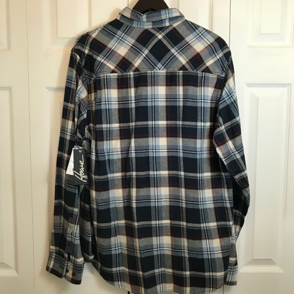 Howe Rag & Stone Plaid Long Sleeve NWT Shirt L - Picture 5 of 8